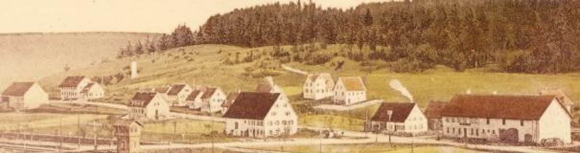 Die Anfänge von Amstetten, geschichtliches Bild